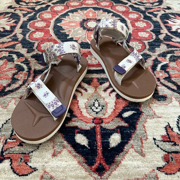 Suicoke Purple and White Sandals - Picture 15 of 16